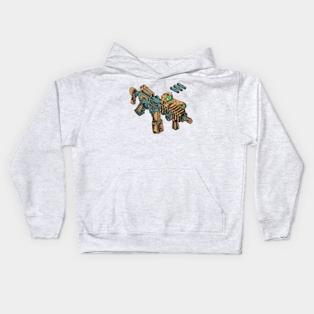 MK-1 COMMANDO Kids Hoodie by Gibran art Store